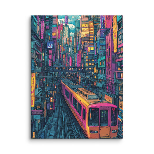Canvas Anime Dystopian