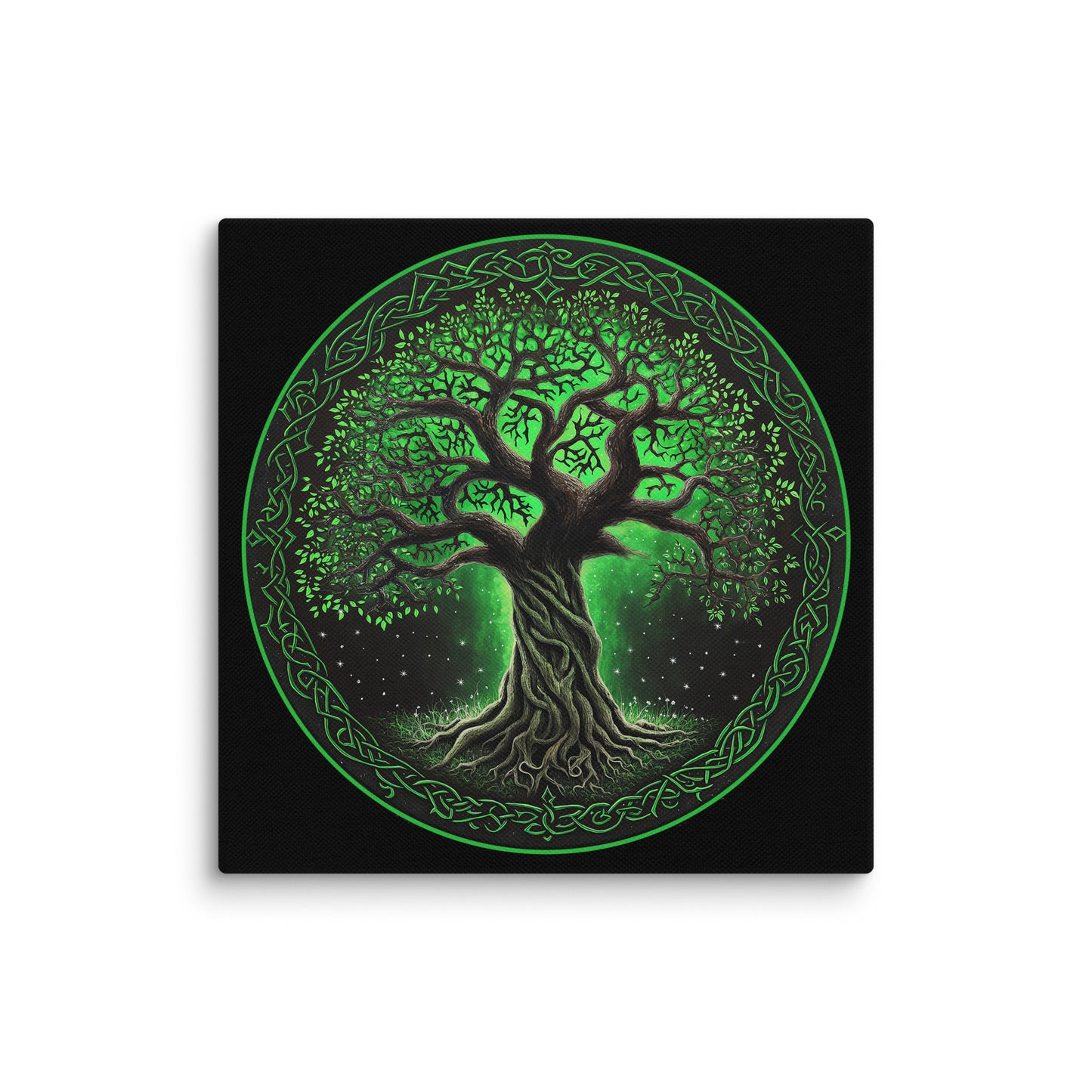 Canvas Celtic Tree
