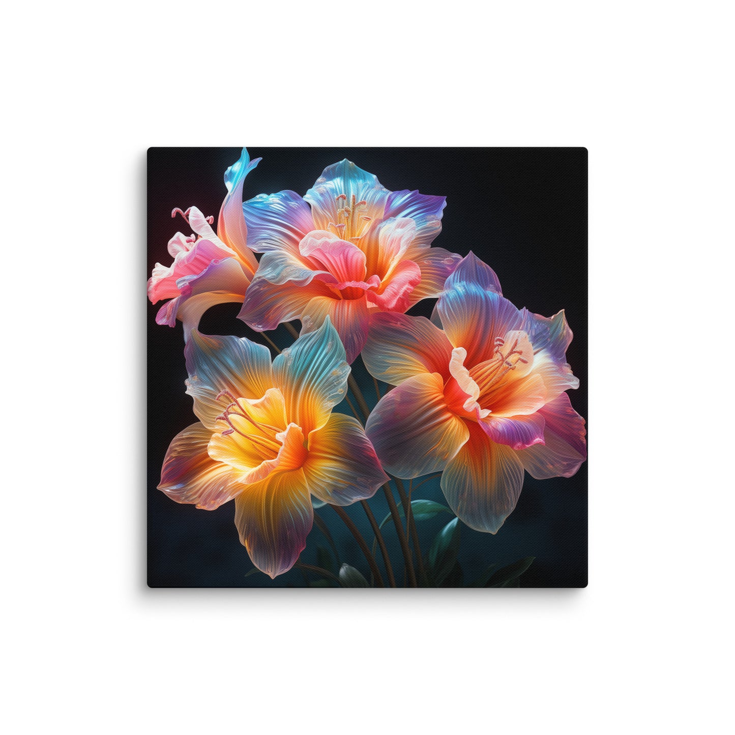 Canvas Daffodil Flower