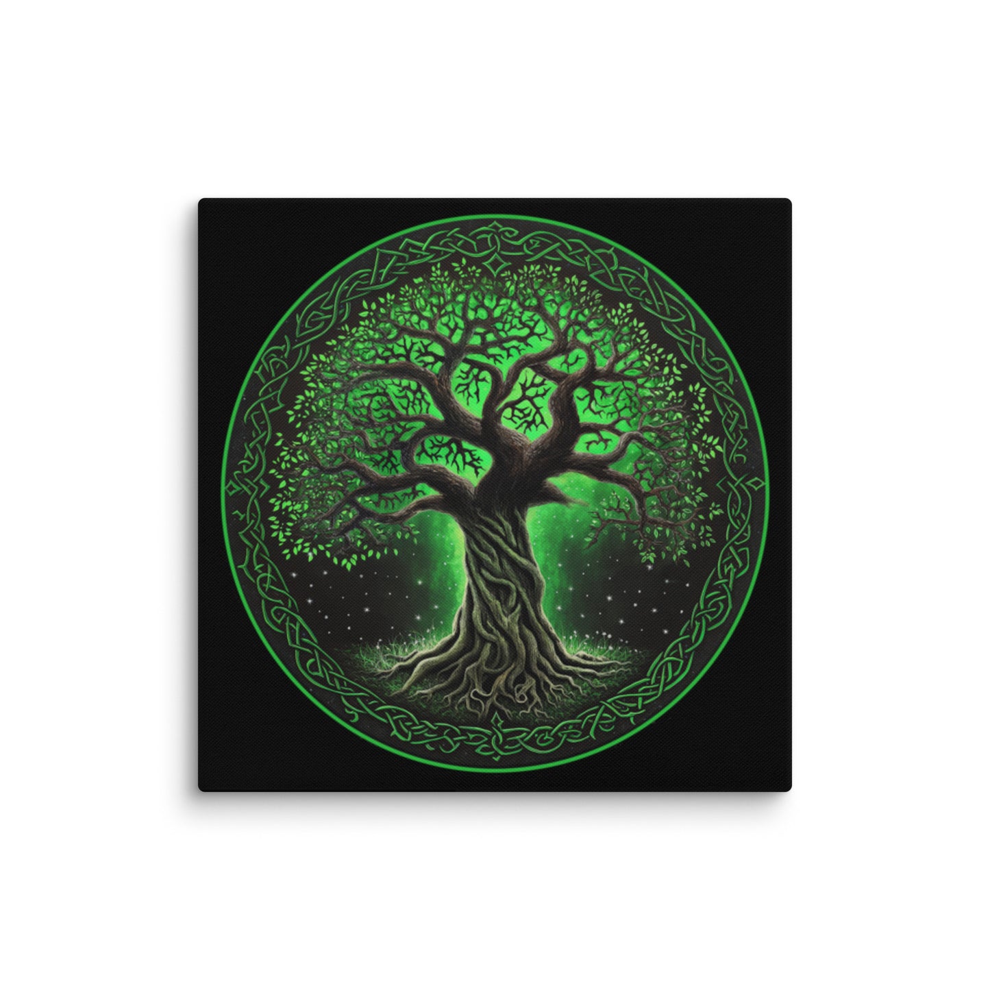 Canvas Celtic Tree