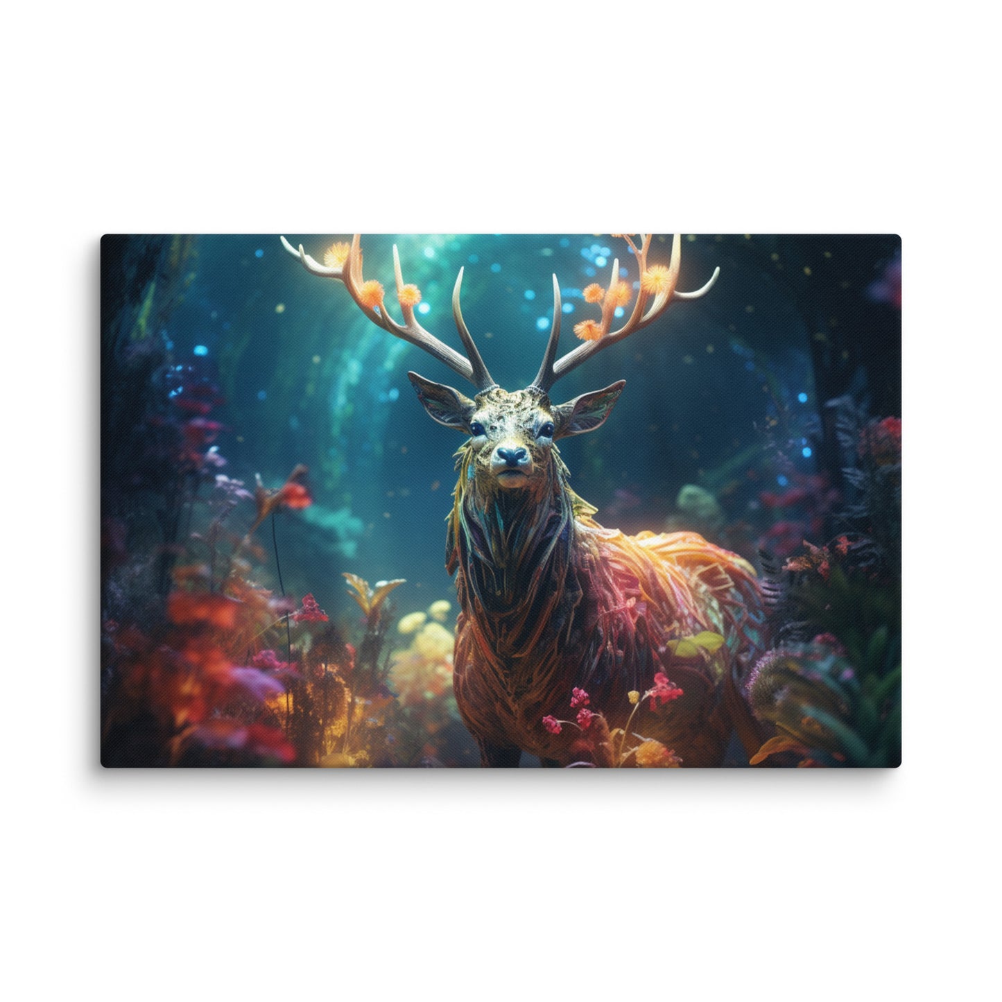 Canvas Enchanted Forest Stag