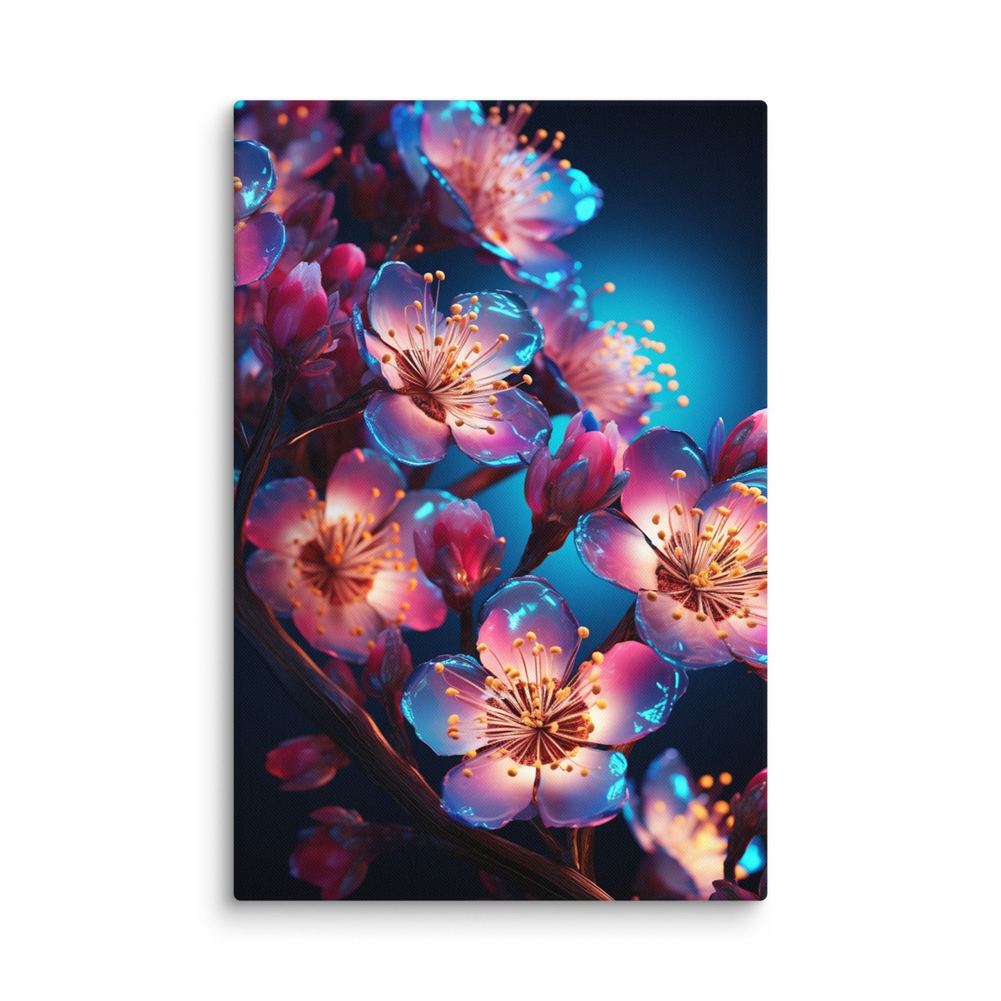 Canvas Cherry Blossom Flower