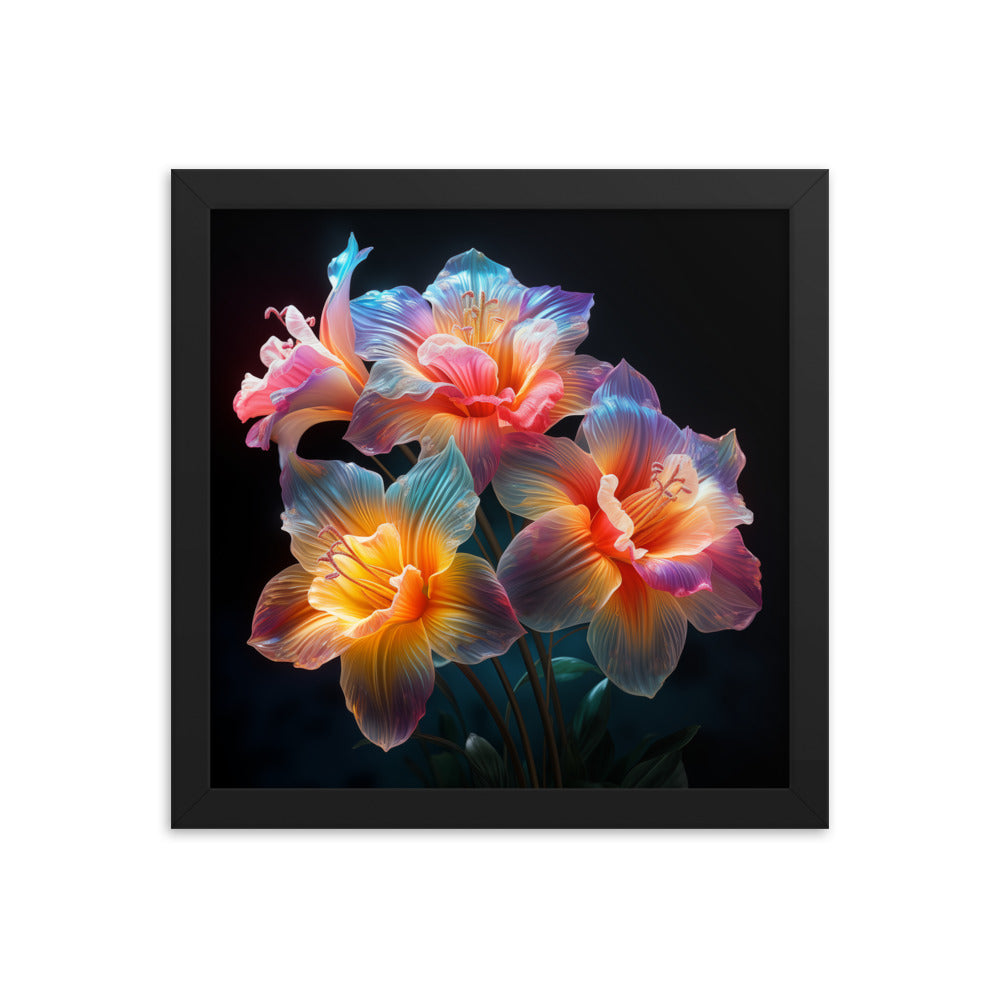 Framed Poster Daffodil Flower