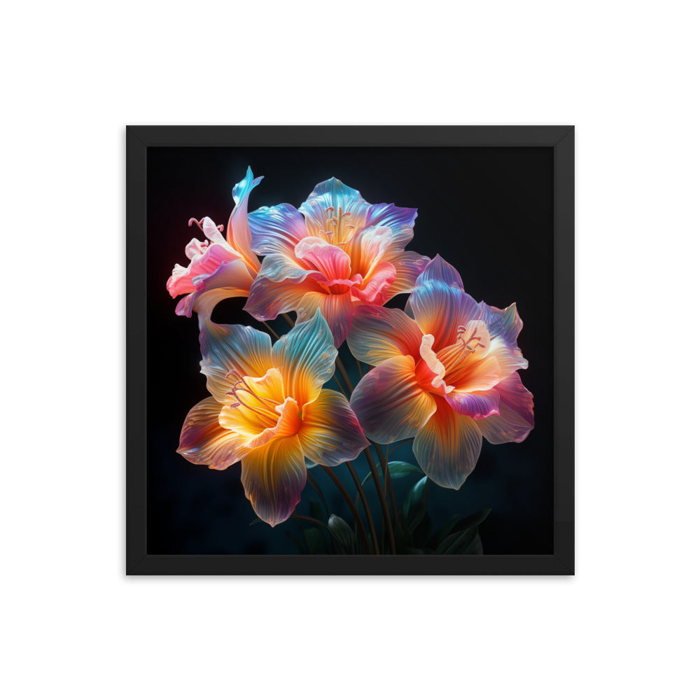 Framed Poster Daffodil Flower