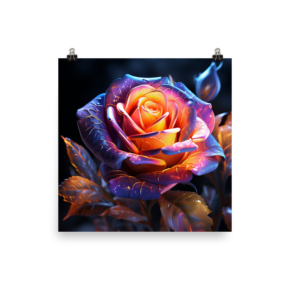 Poster Rose Flower