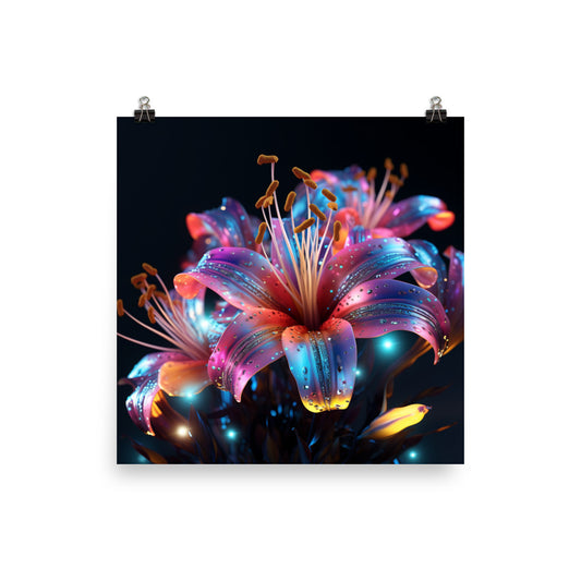 Poster Lily Flower