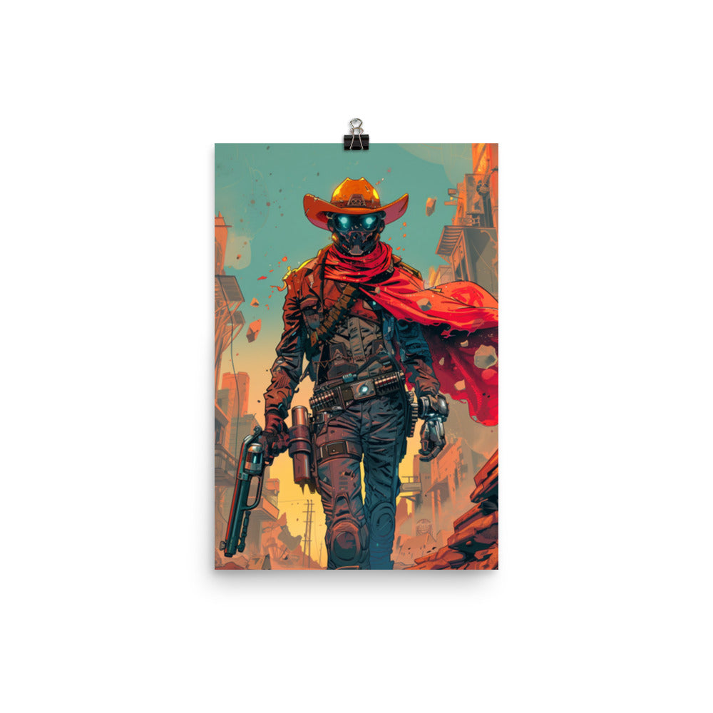 Poster Cyborg Gunslinger