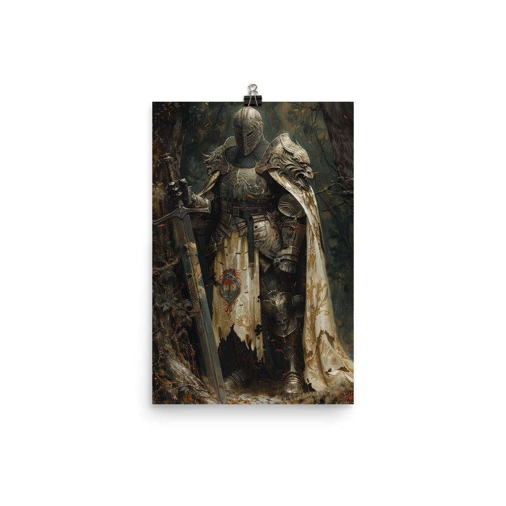 Poster Knight Portrait