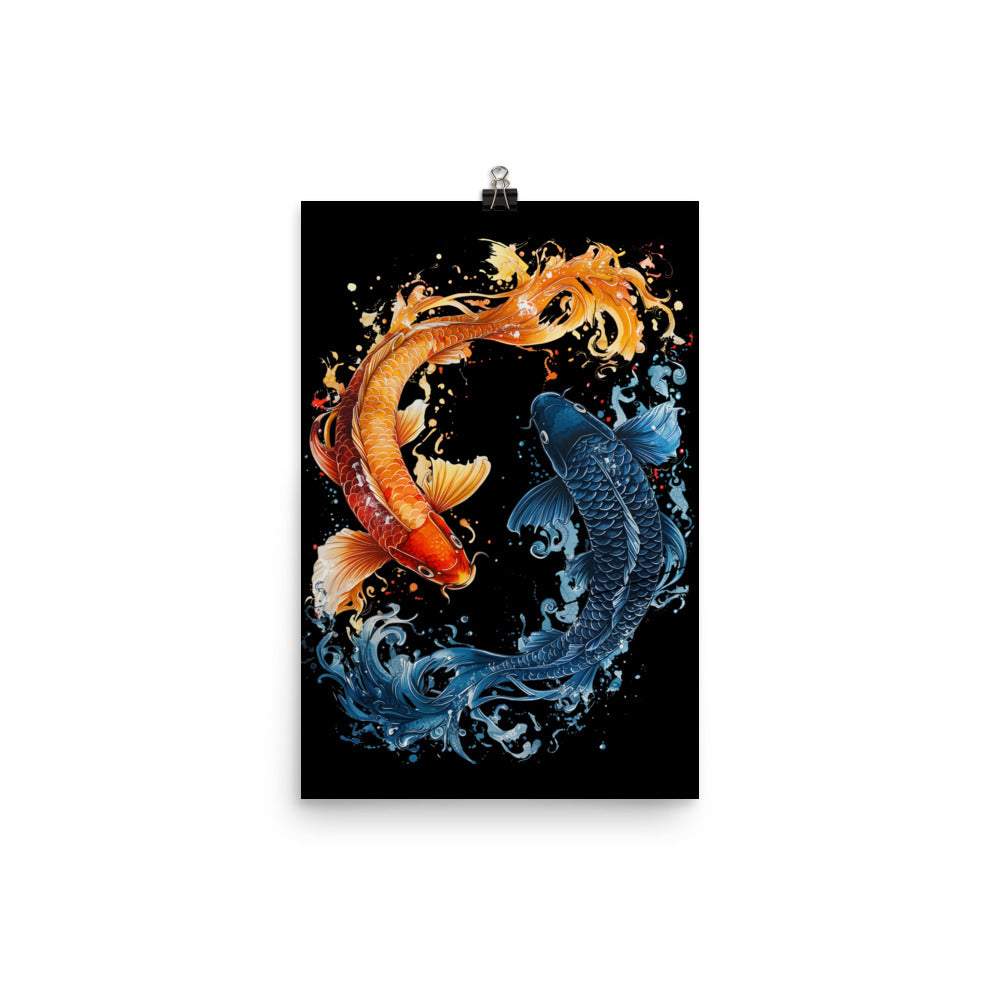 Poster Koi Fish