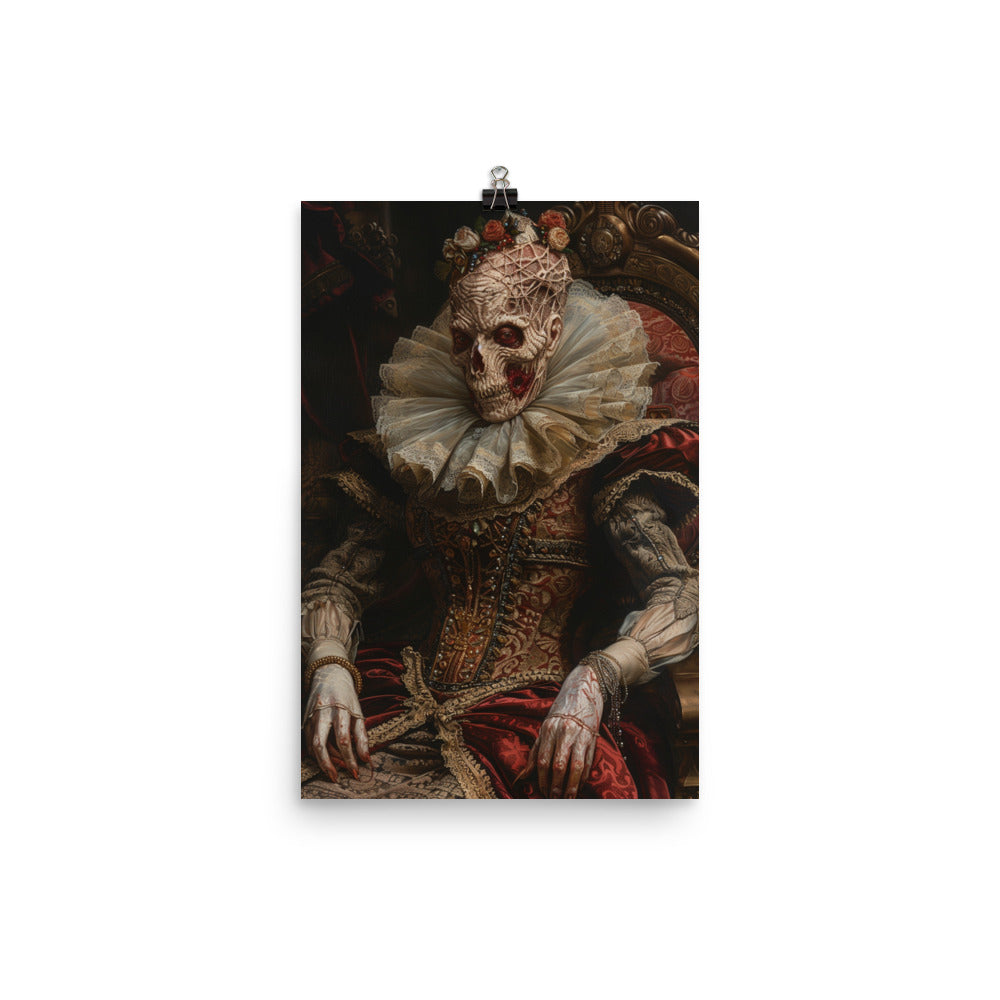 Poster Undead Woman Portrait