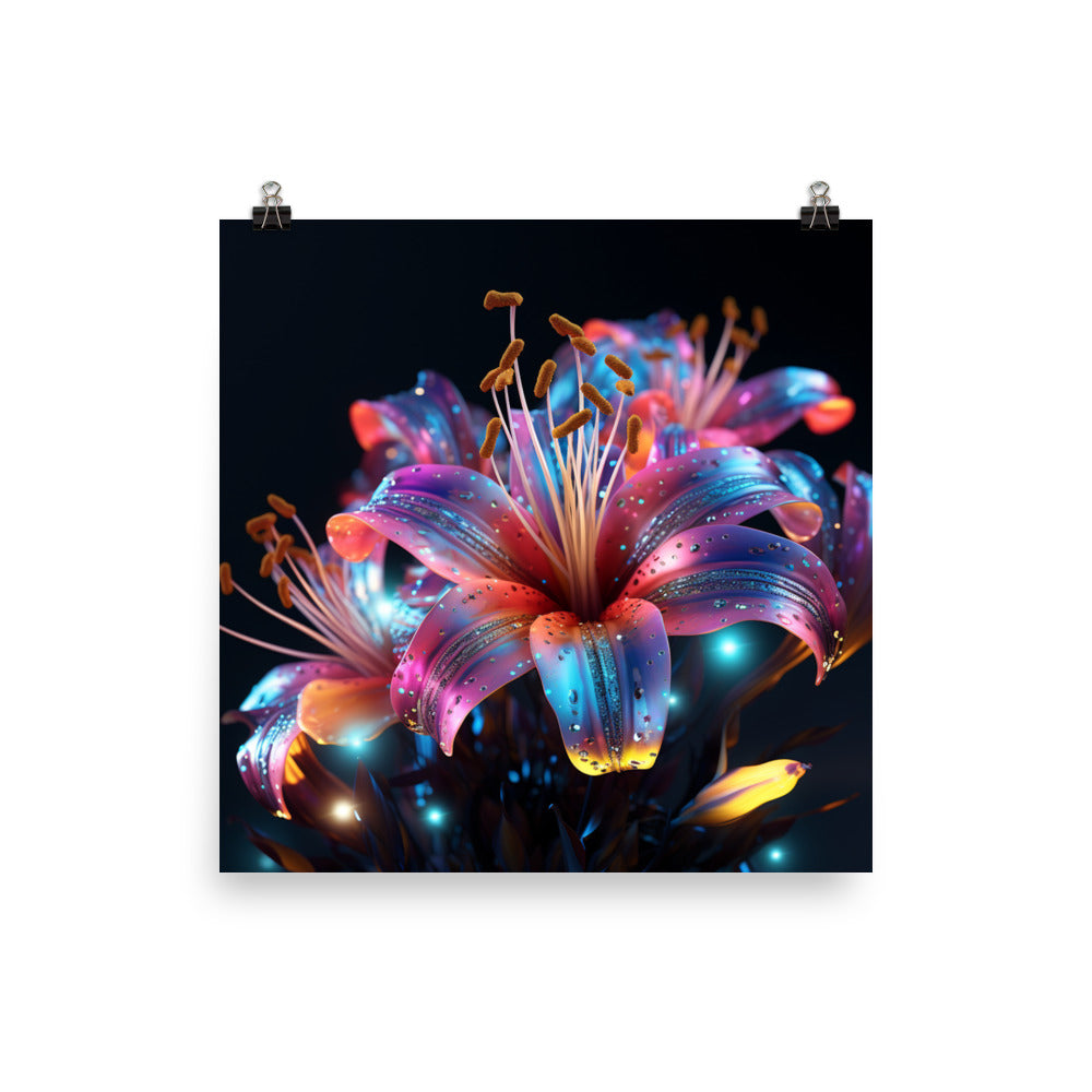 Poster Lily Flower