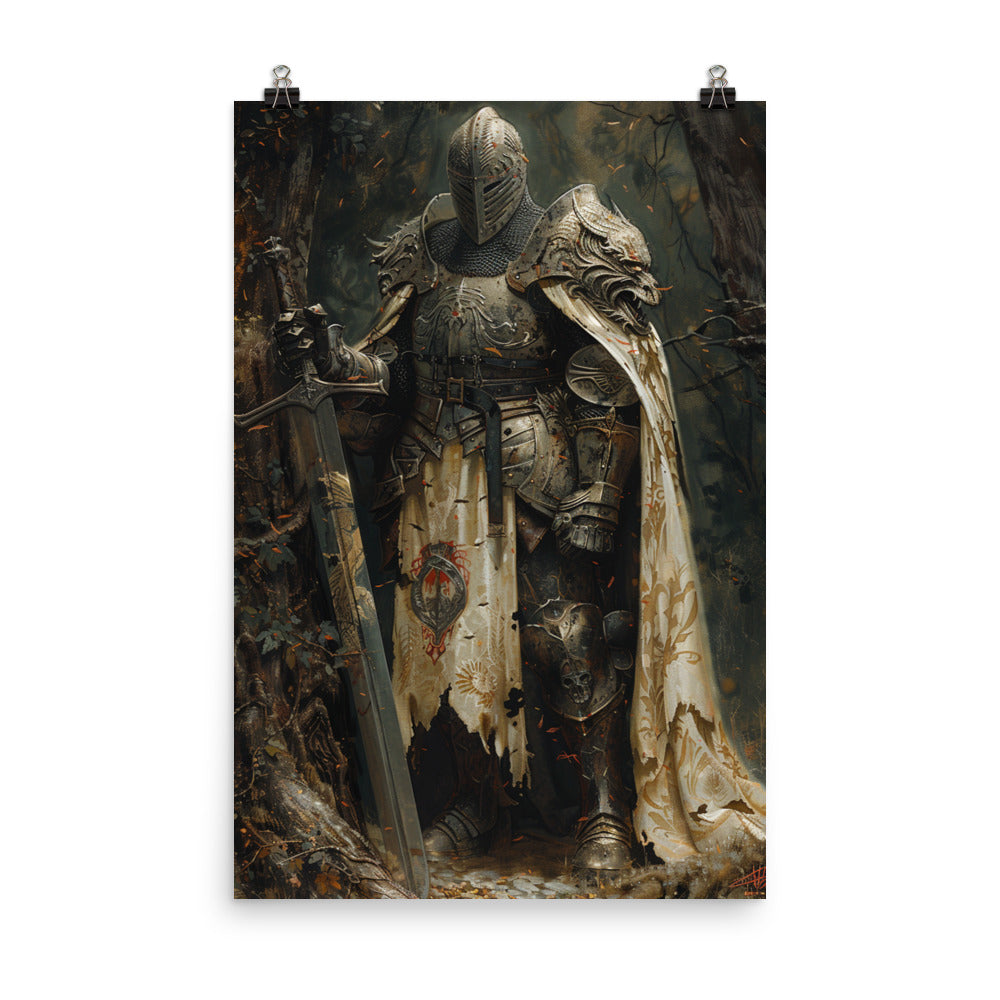 Poster Knight Portrait