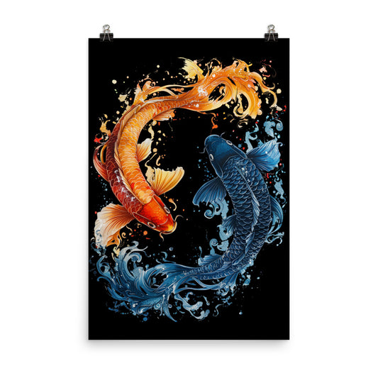 Poster Koi Fish